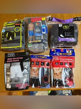 Men's Boxer Briefs & Socks Bundle size large